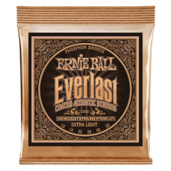 Ernie Ball EVERLAST PHOSPHOR EX LIGHT 10-50 2550EB Ernie Ball $10.01