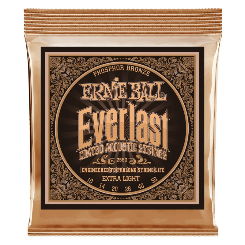 Ernie Ball EVERLAST PHOSPHOR EX LIGHT 10-50