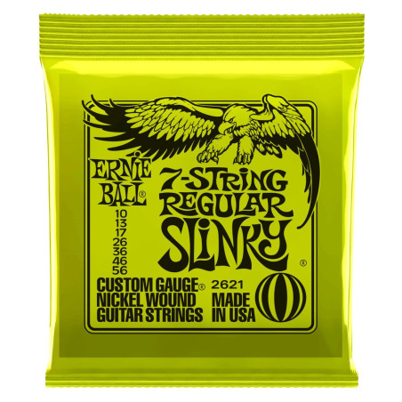 Ernie Ball - 7 STRING REGULAR SLINKY - 10-56