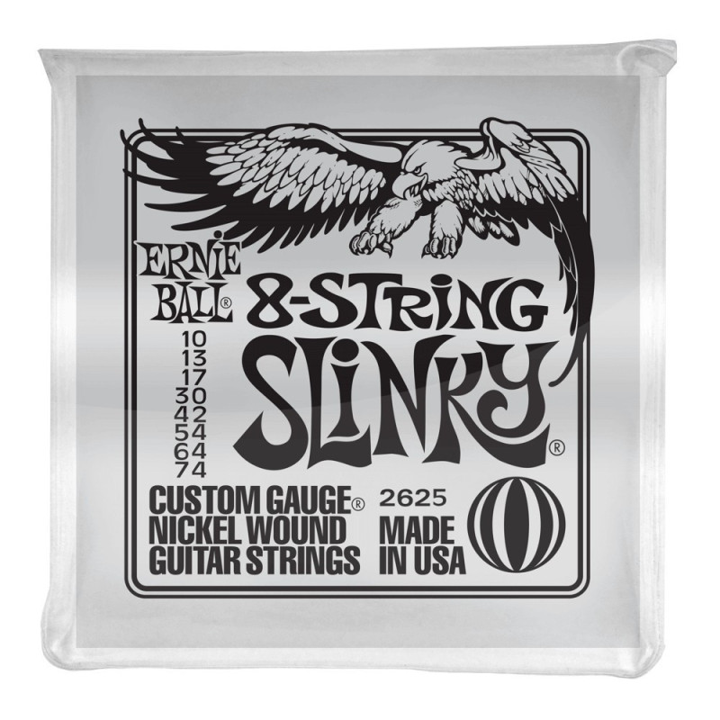 Ernie Ball - 8 STRING SLINKY - 10-74 2625EB Ernie Ball $16.39