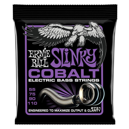 Ernie Ball COBALT BASS POWER SLINKY 55-110