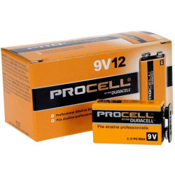 Procell Alcaline 9v 12 PC1604 Duracell $30.00