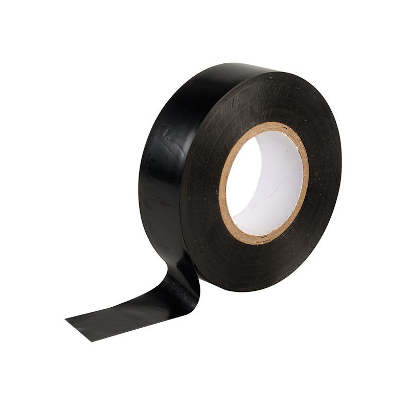 Black electrical tape 19mm x 20m  X10