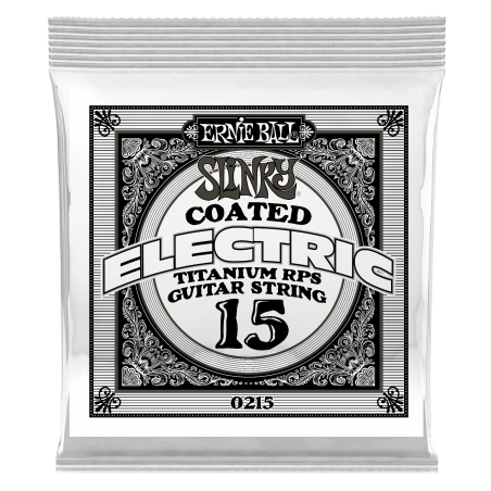 Ernie Ball TITANIUM RPS ELECT SINGLE-015P