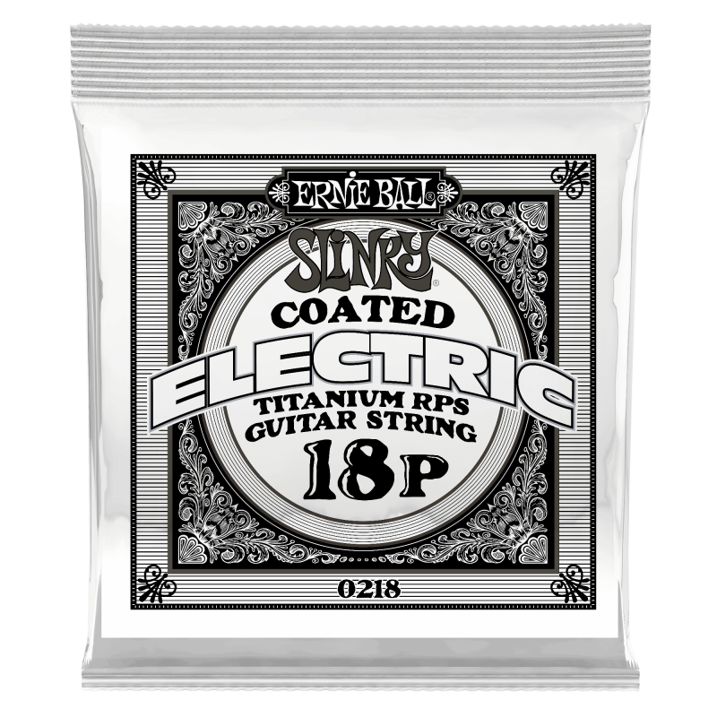 Ernie Ball TITANIUM RPS ELECT SINGLE-018P  