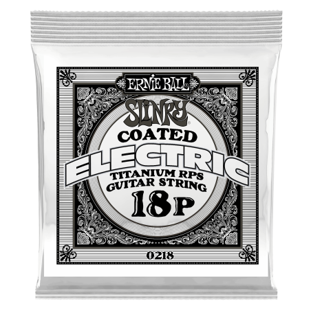 Ernie Ball TITANIUM RPS ELECT SINGLE-018P  