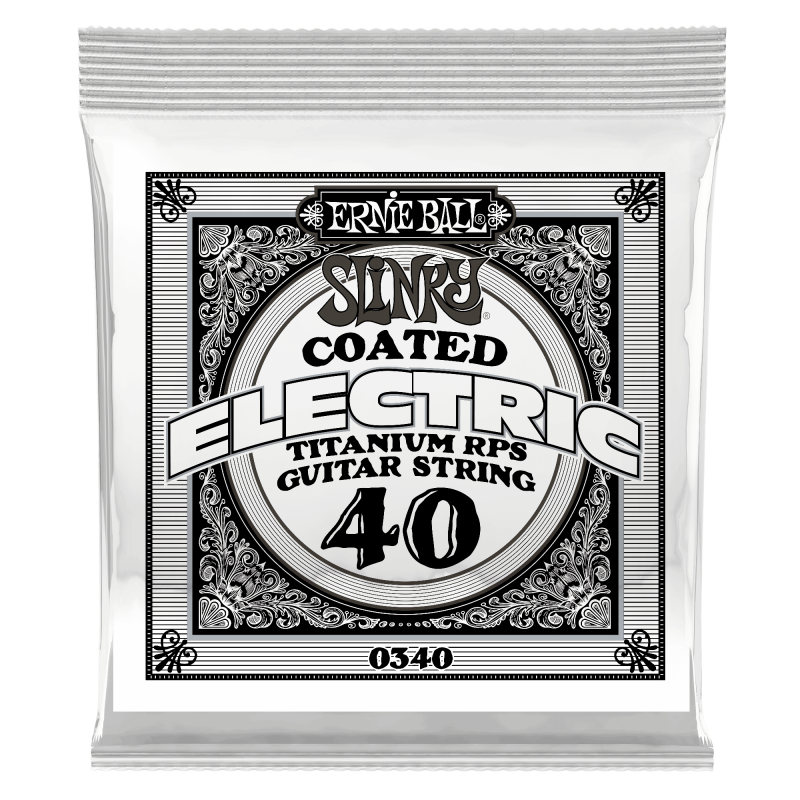 Ernie Ball COATED NICKEL ELECT SINGLE-040W