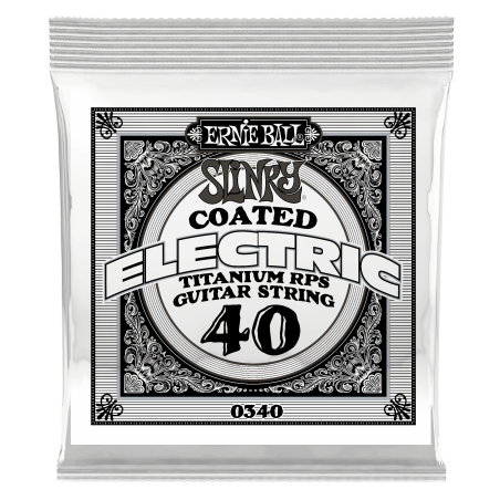 Ernie Ball COATED NICKEL ELECT SINGLE-040W