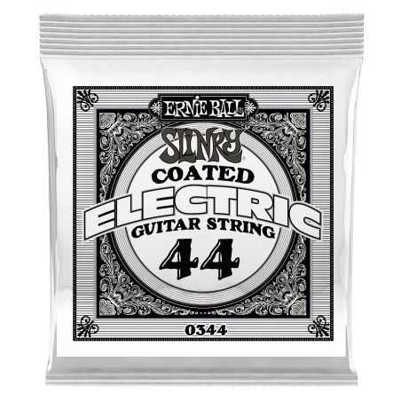 Ernie Ball COATED NICKEL ELECT SINGLE-044W 