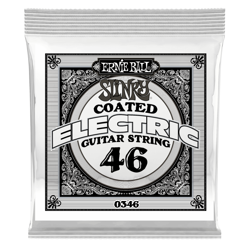 Ernie Ball COATED NICKEL ELECT SINGLE-046W