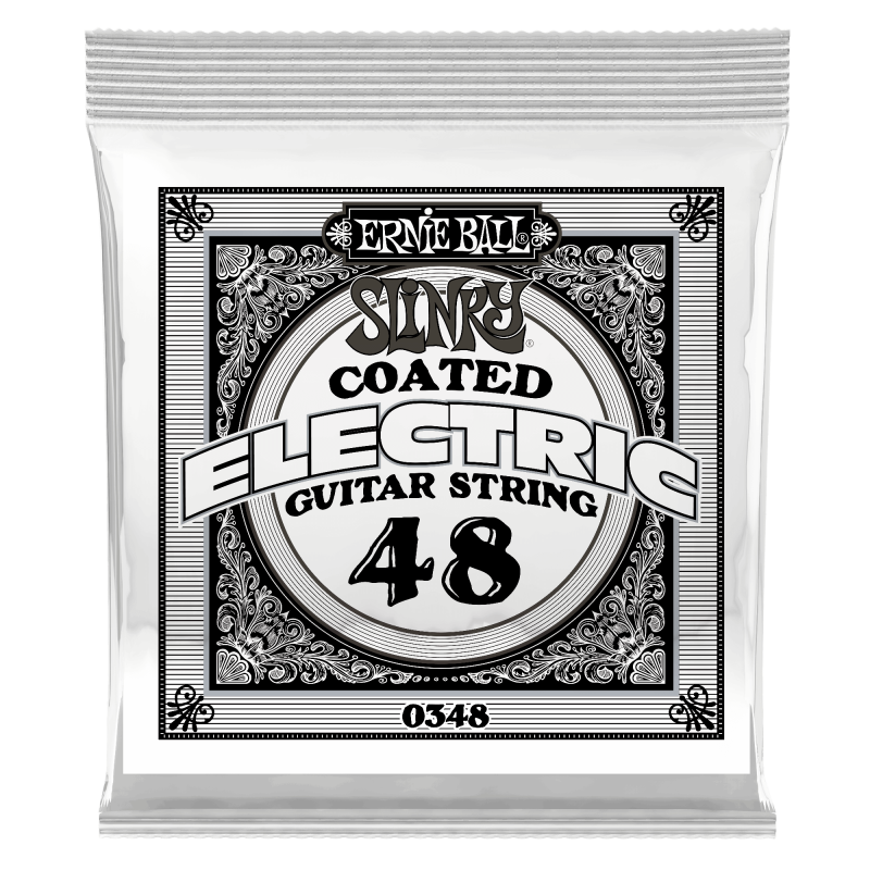 Ernie Ball COATED NICKEL ELECT SINGLE-048W 