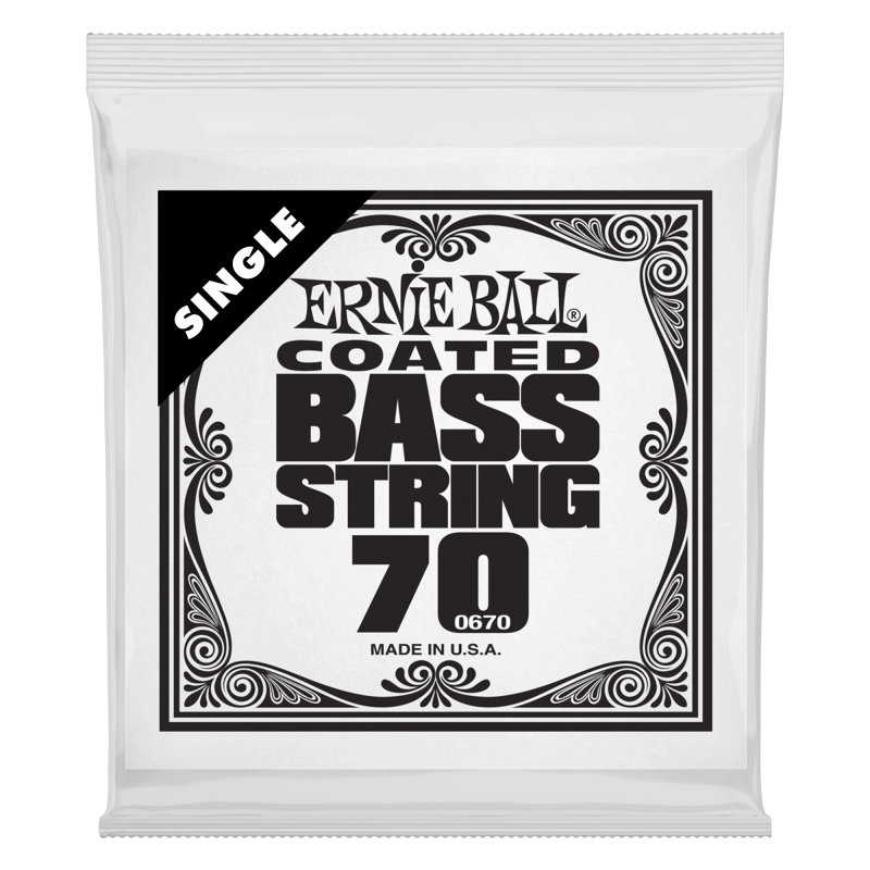 Ernie Ball COATED BASS SINGLE-070W         