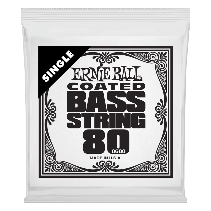 Ernie Ball COATED BASS SINGLE-080W         