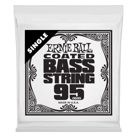 Ernie Ball COATED BASS SINGLE-095W         