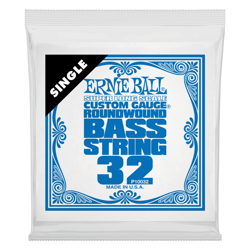 Ernie Ball SUPER LONG ROUND SINGLE-032W    