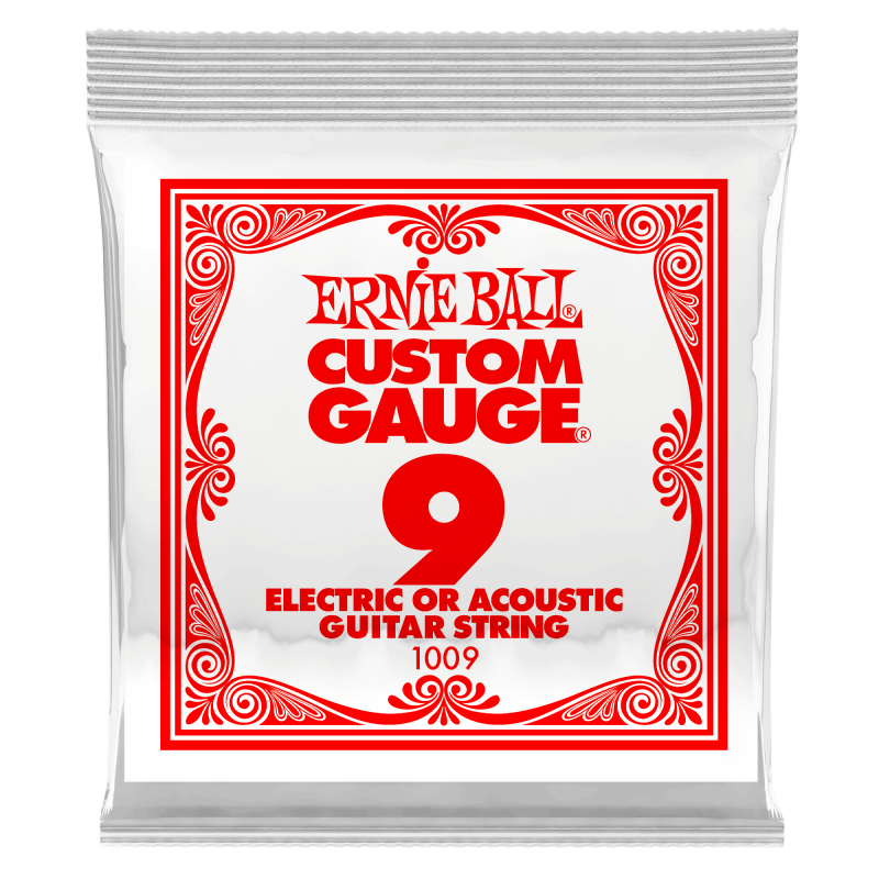 Ernie Ball PLAIN STEEL SINGLE-009P         