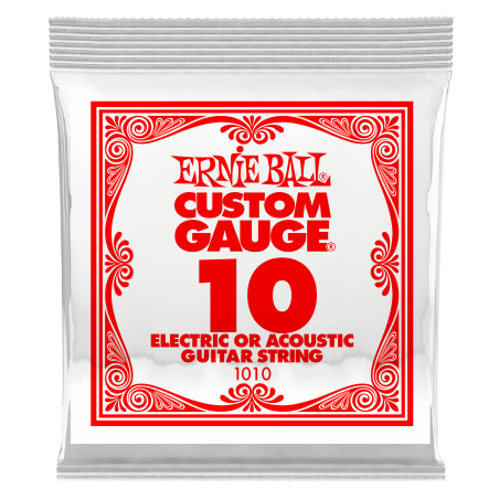 Ernie Ball PLAIN STEEL SINGLE-010P