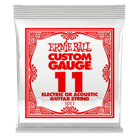 Ernie Ball PLAIN STEEL SINGLE-011P