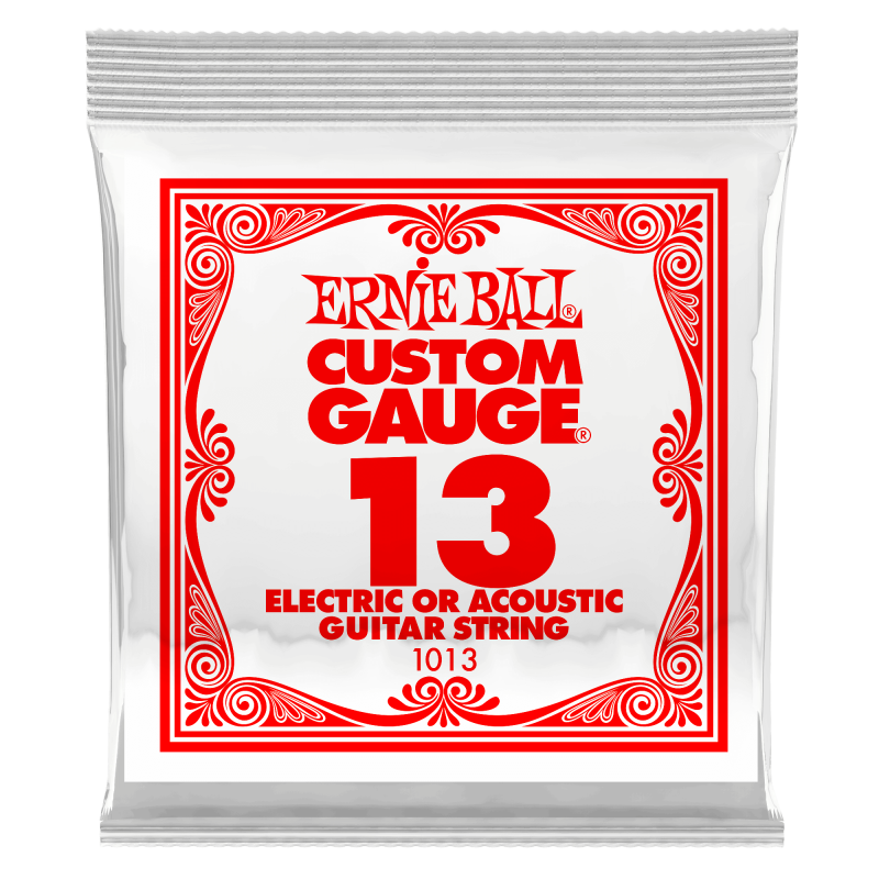 Ernie Ball PLAIN STEEL SINGLE-013P         