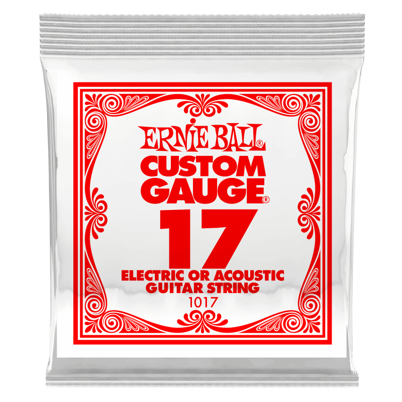 Ernie Ball PLAIN STEEL SINGLE-017P         