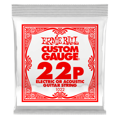 Ernie Ball PLAIN STEEL SINGLE-022P         