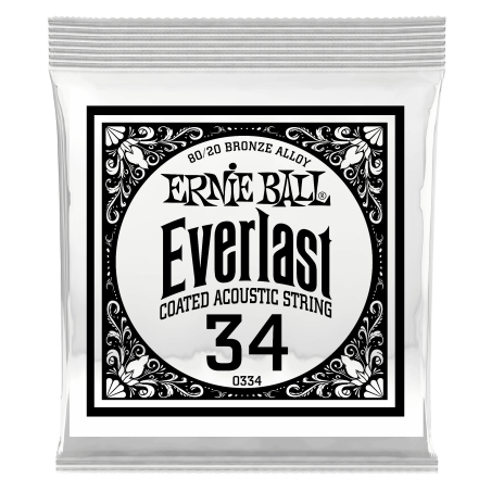 Ernie Ball EVERLAST 80/20 SINGLE-034W      