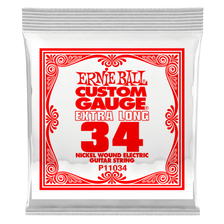 Ernie Ball EXTRA LONG WOUND SINGLE-034W    