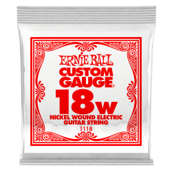 Ernie Ball NICKEL WOUND SINGLE-018W