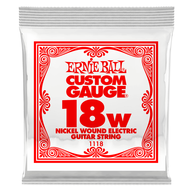 Ernie Ball NICKEL WOUND SINGLE-018W        