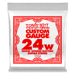 Ernie Ball NICKEL WOUND SINGLE-024W