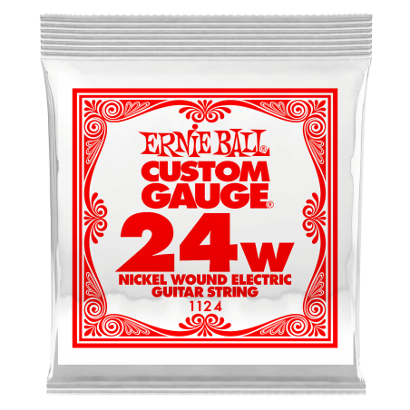 Ernie Ball NICKEL WOUND SINGLE-024W