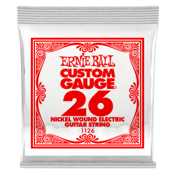 Ernie Ball NICKEL WOUND SINGLE-026W