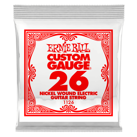 Ernie Ball NICKEL WOUND SINGLE-026W