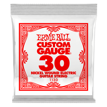 Ernie Ball NICKEL WOUND SINGLE-030W        