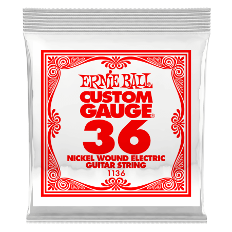 Ernie Ball NICKEL WOUND SINGLE-036W        