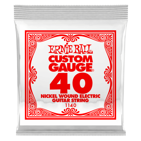 Ernie Ball NICKEL WOUND SINGLE-040W        