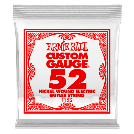 Ernie Ball NICKEL WOUND SINGLE-052W        