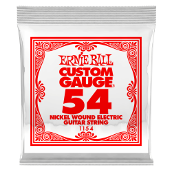 Ernie Ball NICKEL WOUND SINGLE-054W        