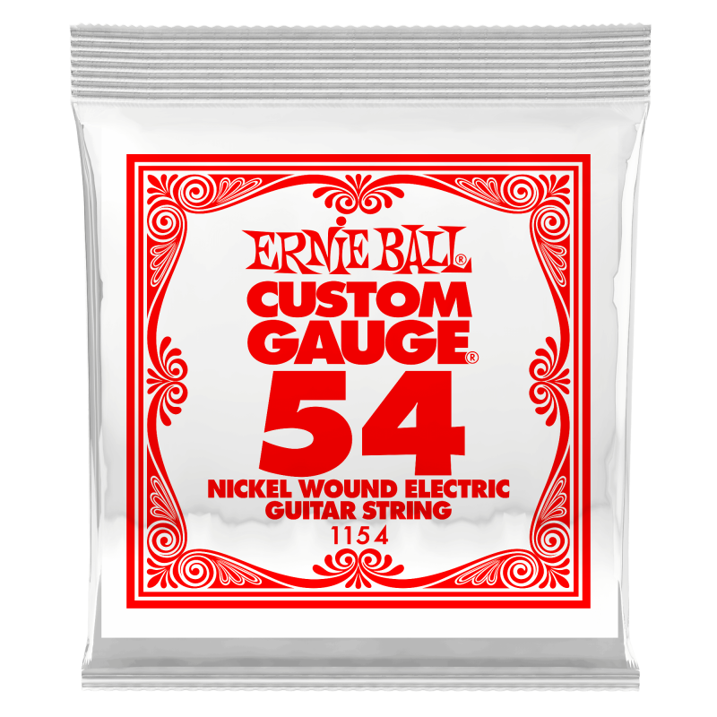 Ernie Ball NICKEL WOUND SINGLE-054W        