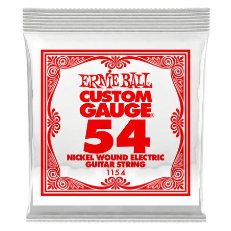 Ernie Ball NICKEL WOUND SINGLE-054W        