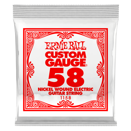 Ernie Ball NICKEL WOUND SINGLE-058W