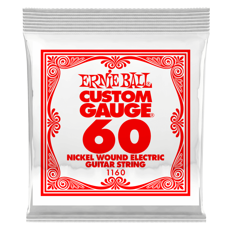 Ernie Ball NICKEL WOUND SINGLE-060W        