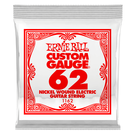 Ernie Ball NICKEL WOUND SINGLE-062W        