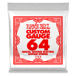 Ernie Ball NICKEL WOUND SINGLE-064W        