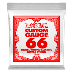 Ernie Ball NICKEL WOUND SINGLE-066W        