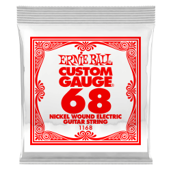 Ernie Ball NICKEL WOUND SINGLE-068W