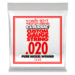 Ernie Ball PURE NICKEL SINGLE-020W         