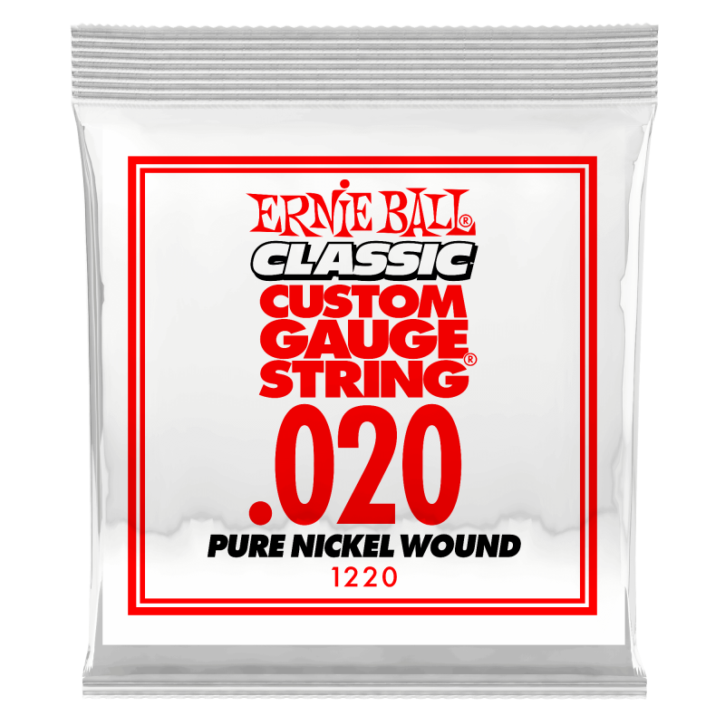 Ernie Ball PURE NICKEL SINGLE-020W         