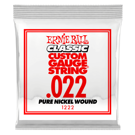 Ernie Ball PURE NICKEL SINGLE-022W