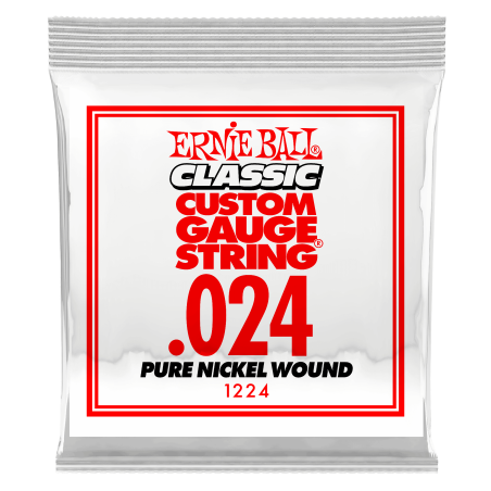 Ernie Ball PURE NICKEL SINGLE-024W         